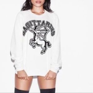 Good American Sagittarius Pullover Sweater